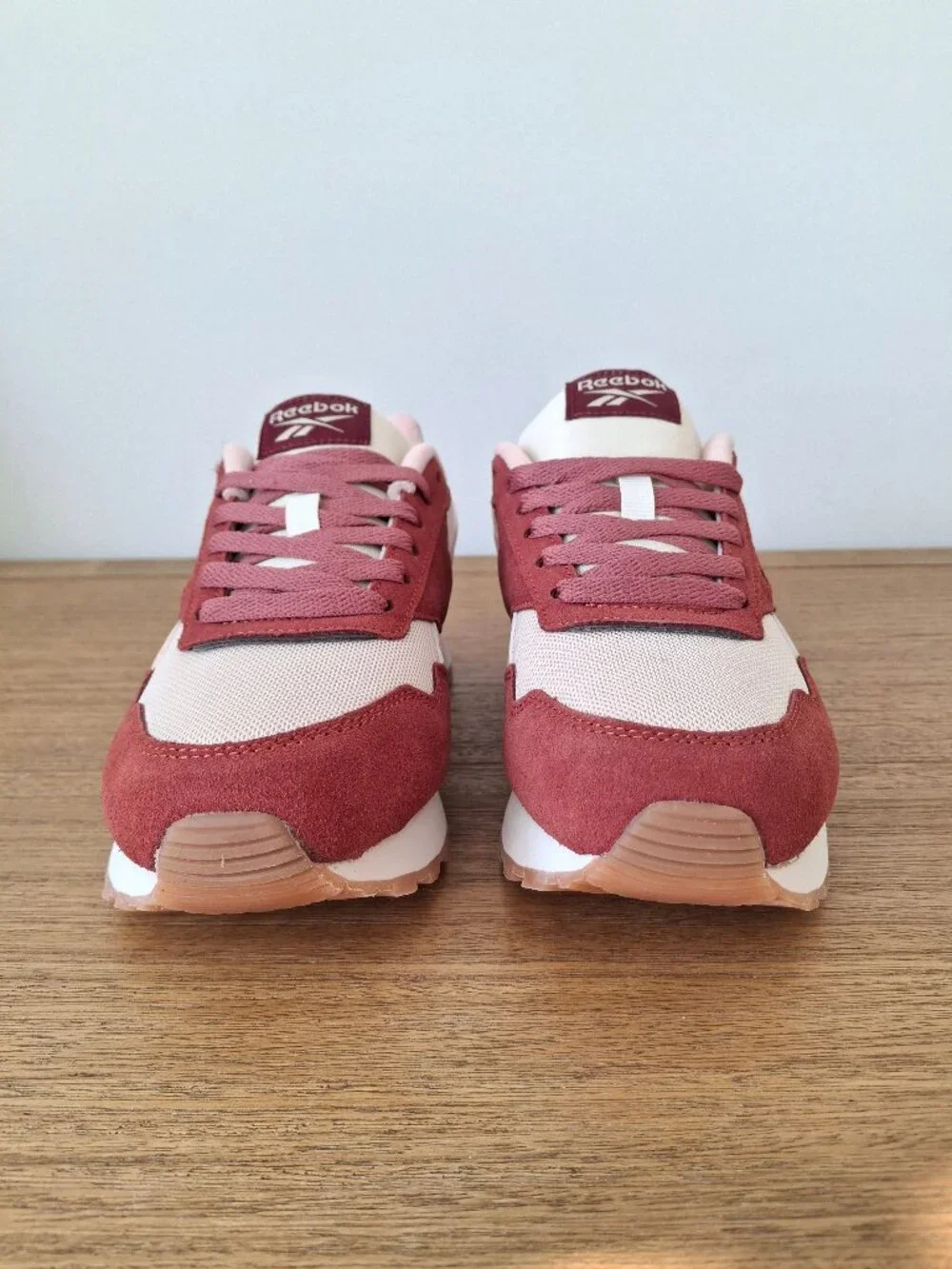 (New) Reebok‎ – Harman Run Double Retro Suede Sneakers (Alabaster) – Women's 7.5